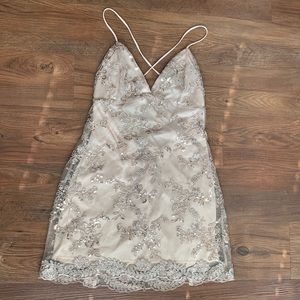 Cute sequin mini dress
